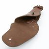 U.S. WWII M1911 .45cal Brown Leather Hip Holster Embossed US