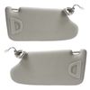 For 2013-2018 Nissan Altima Sun Visor Driver & Passenger Pair Set Lighted Gray