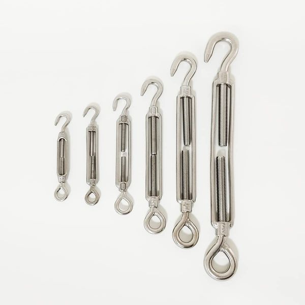 simPLEISURE qb500165b08n0 Turnbuckle M5 Set of 8