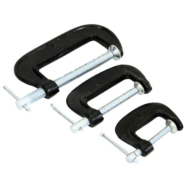 Rolson 14189 3 pc G Clamp Set