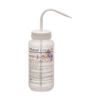 Ethanol Wash Bottle, 500ml - Wide Mouth, Pre-Labeled - LDPE - Eisco Labs