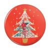 Christmas Tree with Candles Pinback Button Pin