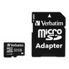 Verbatim 44083 32GB Class 10 Micro SDHC with Adapter,Black