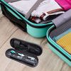 Mijibisu Toothbrush Travel Case Compatible with Philips Sonicare DailyClean 1100, ProtectiveClean 4100/5100/6100/6500, Sonicare ExpertClean 7500 and More.(CASE ONLY).Black