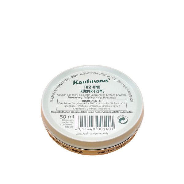 Kaufmanns Foot and Body Cream 50 ml Cream