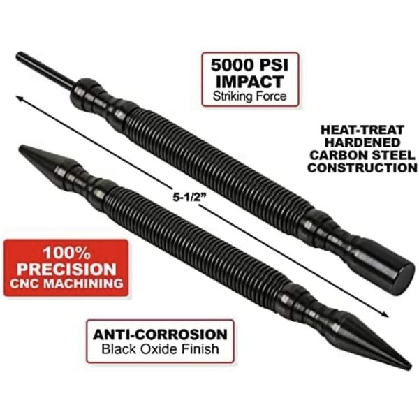 Rayzart presents Hit Tools' Painter's Pack NS12HF Door Hinge Remover & Nail Set