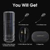 Ambition Torped Rotary Tattoo Machine Short Pen with Brushless Motor Professional Cartridges Tattoo Gun with RCA Cord for Tattoo Artists