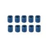 Mega Candles - Ceramic 1/2" Chime / Spell Candle Holder with Candles - DBlueSet