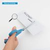 KUONIIY Scissors 8 Inch Soft Comfort-Grip Handles Sharp Blades, 3/Pack
