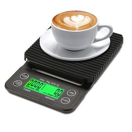 Precision 0.1G Coffee Scale With Timer Electronic Kitchen Scale