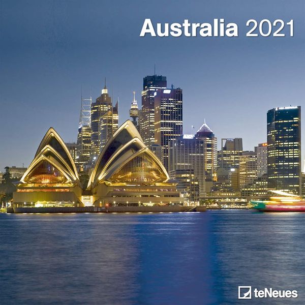 Australia 2021 Square Wall Calendar