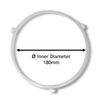 SPARES2GO 3 Wheel Glass Plate Roller Ring Support Stand for Goodmans Microwave