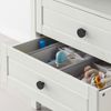 Amerdeco 10 Pack Matte Black Cabinet Knobs Single Hole Cabinet Pulls Diameter Round Drawer Knobs and Pulls for Bathroom Cabinets ZH0073