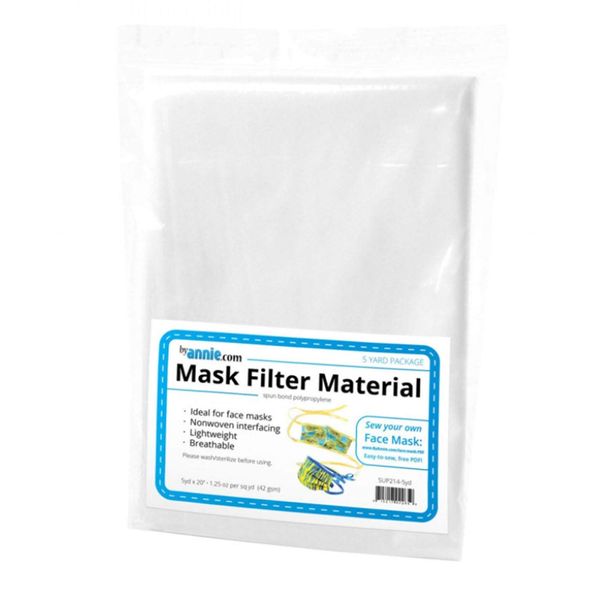 ByAnnie mask Filter Material