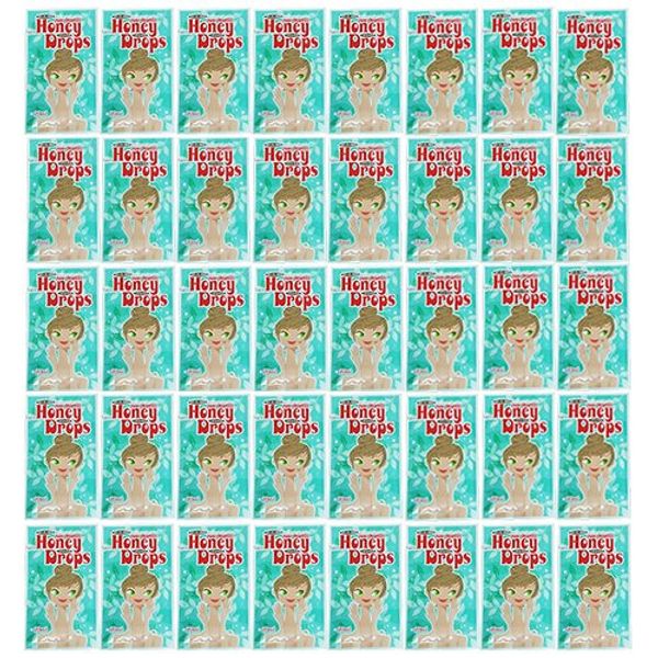 Honey Drops 20ml Disposable Lubricating Lotion, B Pattern, Pack of 40
