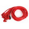 8mm 90 degree Red Spiral core Electronic Spark Plug Wire Set Kit  for Chevy SBC