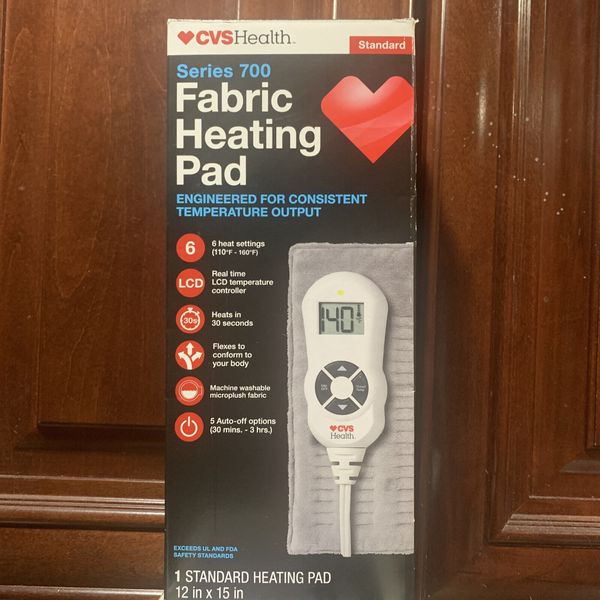 CVS Series 700 Fabric Heating Pad Standard Size 12” x 15” LCD Control - EUC