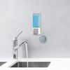 Compactor Single Soap Dispenser, PET + ABS, White