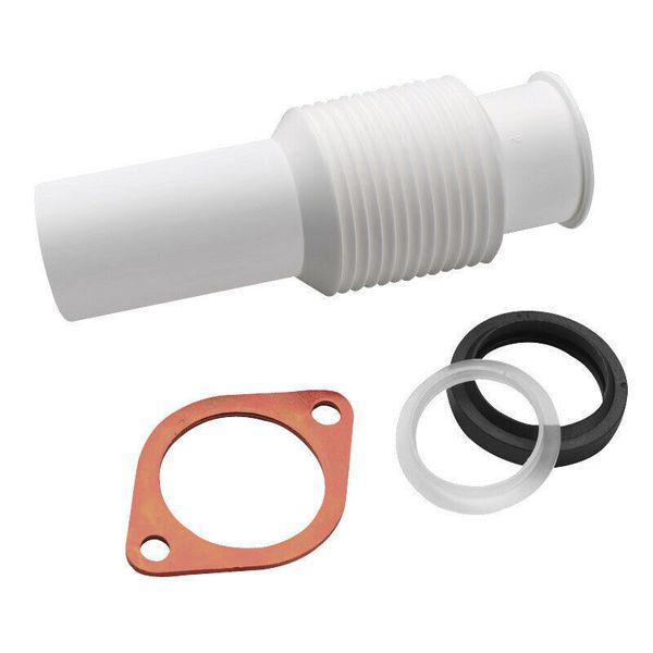 InSinkErator FDT-00 White Discharge Tube Kit for Garbage Disposals