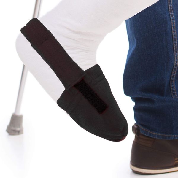 Limbo Toe Cozy for Leg Casts (Black, Shoe Size 8-14)