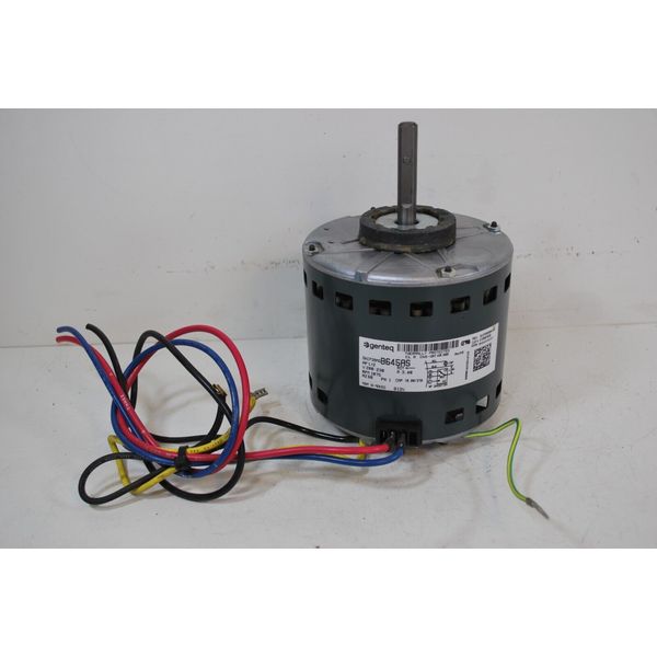 Genteq 5KCP39MG B645AS 1/2hp, 200/230V, 1075rpm Electric Motor