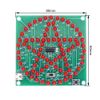 DIY Electronic Pentagram Kit,80 LED Electronics Pentagram DIY Kit for beginners Learning