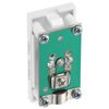 BG EMNSTVW Euro Module Co-Axial Connection - White