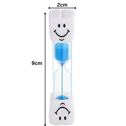 2 Minute Toothbrush Sand Timer, Kids Bathroom Accessories, Dental Timer for Children, Dental Hygiene, Hourglass Timer, Kitchen Timer, Egg Timer, Kitchen Accessories - By TRIXES