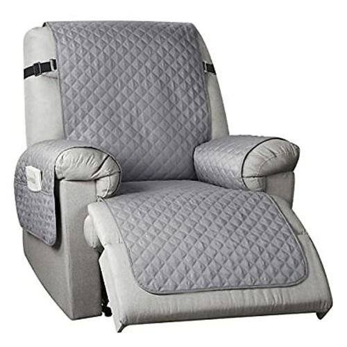 NonSlip Recliner Chair Cover Sofa Slipcover Pet Cover for Large Recliner with El