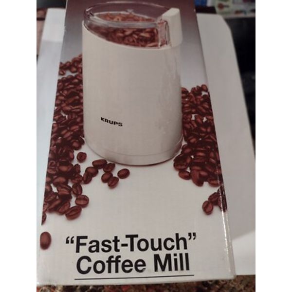 New Krups Fast-Touch Coffee Mill New In Box