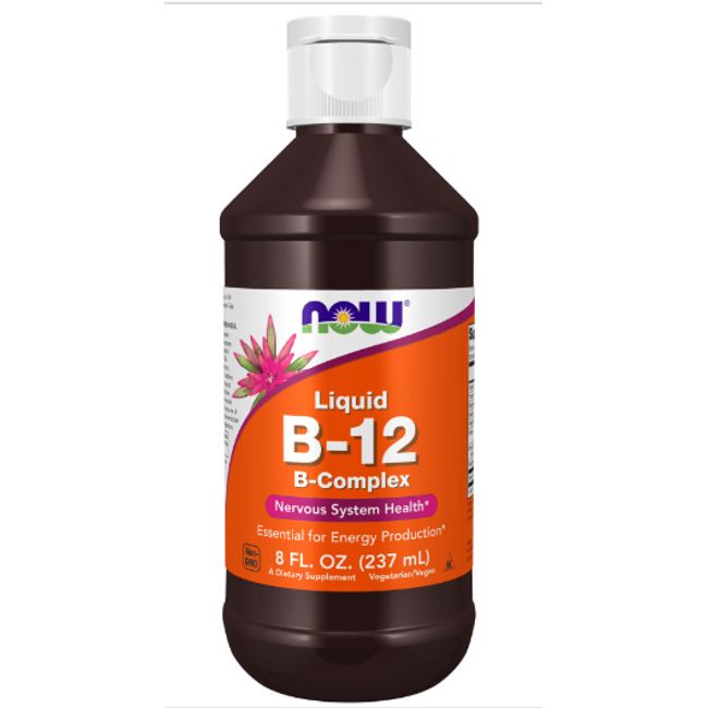 Now Foods Liquid B-12 B-Complex, 8 oz.