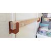 Door Security Brackets Fits (2x3) or 2x4 Board
