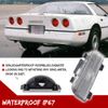 2PCS Clear Lens Tailgate Reverse Backup Lights Lamps for 1984-1990 Corvette C4