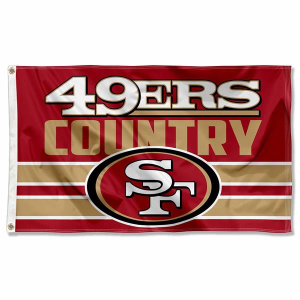 WinCraft Team 49er Country 3x5 Flag