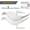 POWERTEC 75063-P2 High Efficiency Filter Bag for DeWalt Dust Extractor, 10 PK