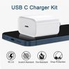 20x Lot 20W USB Type C Power Adapter Fast Charger Cube Block For iPhone Android