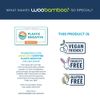 Woobamboo eco Friendly Bamboo Small interdental Brushes, 8 Pack