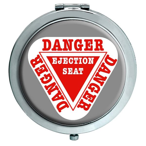 Danger Ejection Seat Compact Mirror