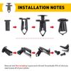28X Under Engine Cover Clips Underbody Mudguard Shield Screws Bolt Nut Clip Kit