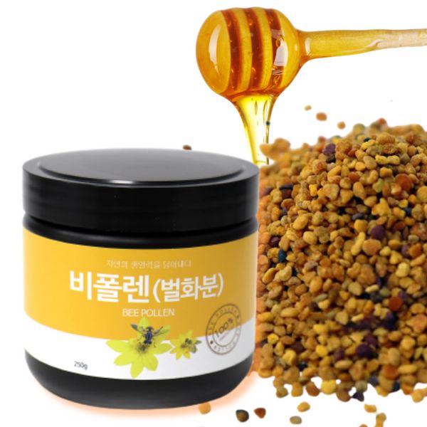 Good Body Lab Premium Spain edible pollen bee pollen Bee pollen 250g Bee pollen honey pollen, Bee Pollen 250g 4P, 4ea