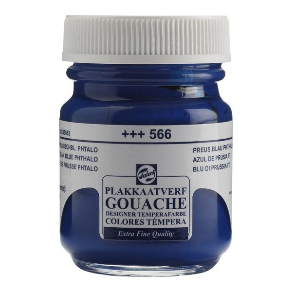 Talens Prussian blue - (phthalo) GOUACHE PAINT 50ml JAR