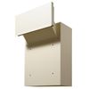VEVOR Through The Wall Drop Box 12.5x6.3x16.9" Mailbox with Code Lock Beige