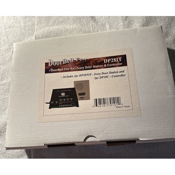 DoorBell Fon Door Answering System, Ivory Intercom Door Station (DP28IT)