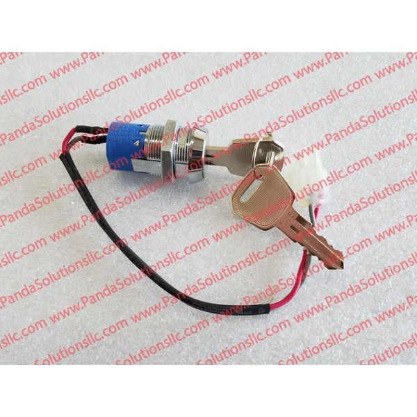 1115-520019-0A 2 Way Key Switch Assembly with 2 Keys