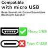 pluX USB Charger Cable Compatible with Bose SoundLink Colour/SoundLink Bluetooth Speaker (1m/3.3ft)