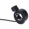 Electric Bicycle Thumb Twist Throttle Speed Control Speed Control Left/Right Hand Control 3 Wire Plastic Black