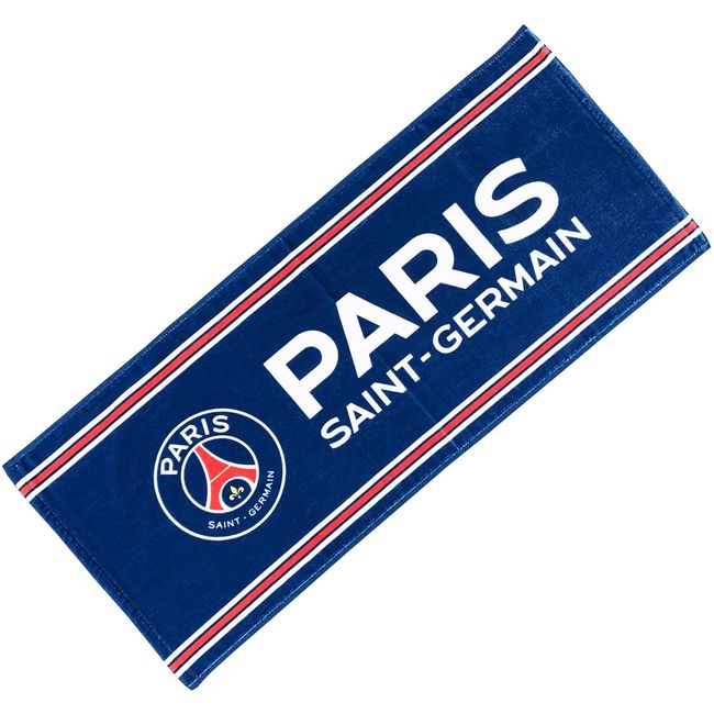 Paris Saint-Germain Fc Face Towel PSG35120 Navy