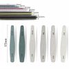 HappyHome Nail File Nail File Set of 6 Nail Polish Double Sided Zebra File #150#180#240 Sponge Buffer 100/180 220/280 Shiner 1000/4000