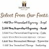 Personalised Bamboo Natural 100% Eco-Friendly Black Engraved Toothbrush