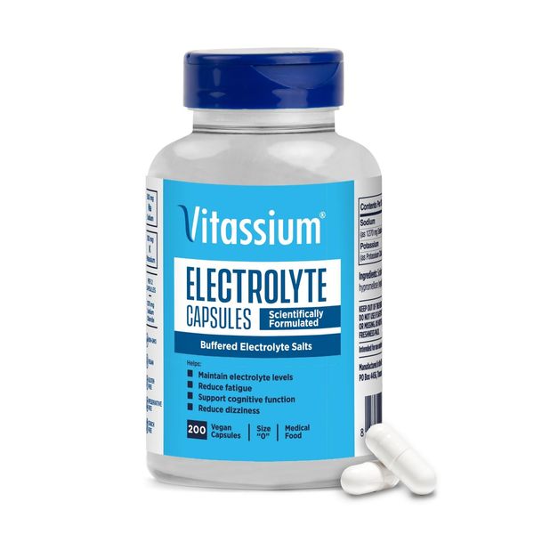 Vitassium Electrolyte Capsules, Electrolytes for The Management of POTS and H...